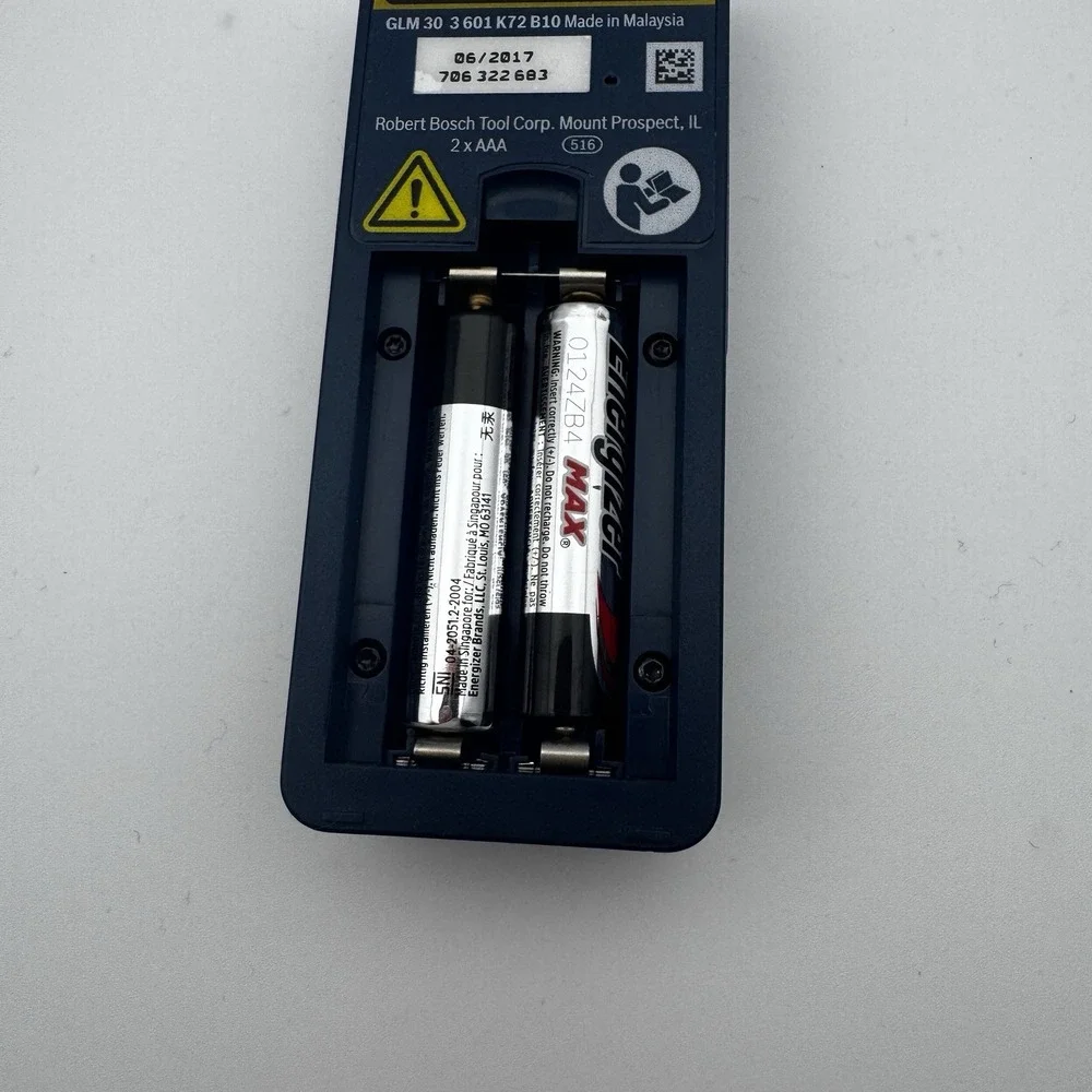 Bosca Black and Red Laser Distance Measurer